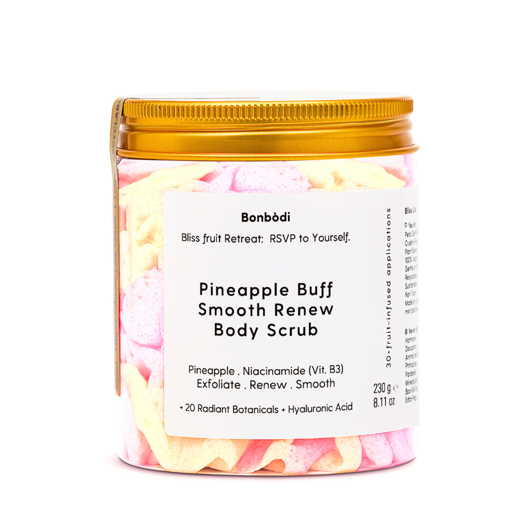 Pineapple Buff Smooth Renew Body Scrub NZ