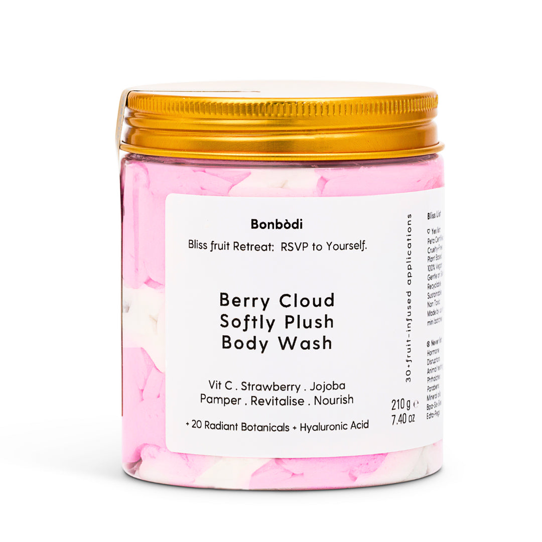 Berry Cloud Softly Plush Body Wash 🍓  Bonbodi  210g