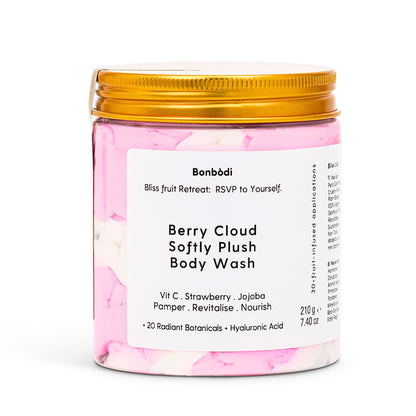 Berry Cloud Softly Plush Body Wash 🍓  Bonbodi  210g